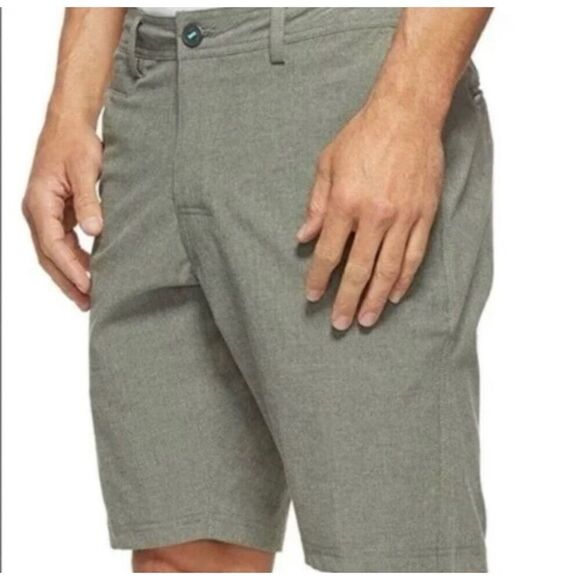 ✨Linksoul Boardwalker Green/Grey Sz 32 Shorts✨ - Picture 1 of 9